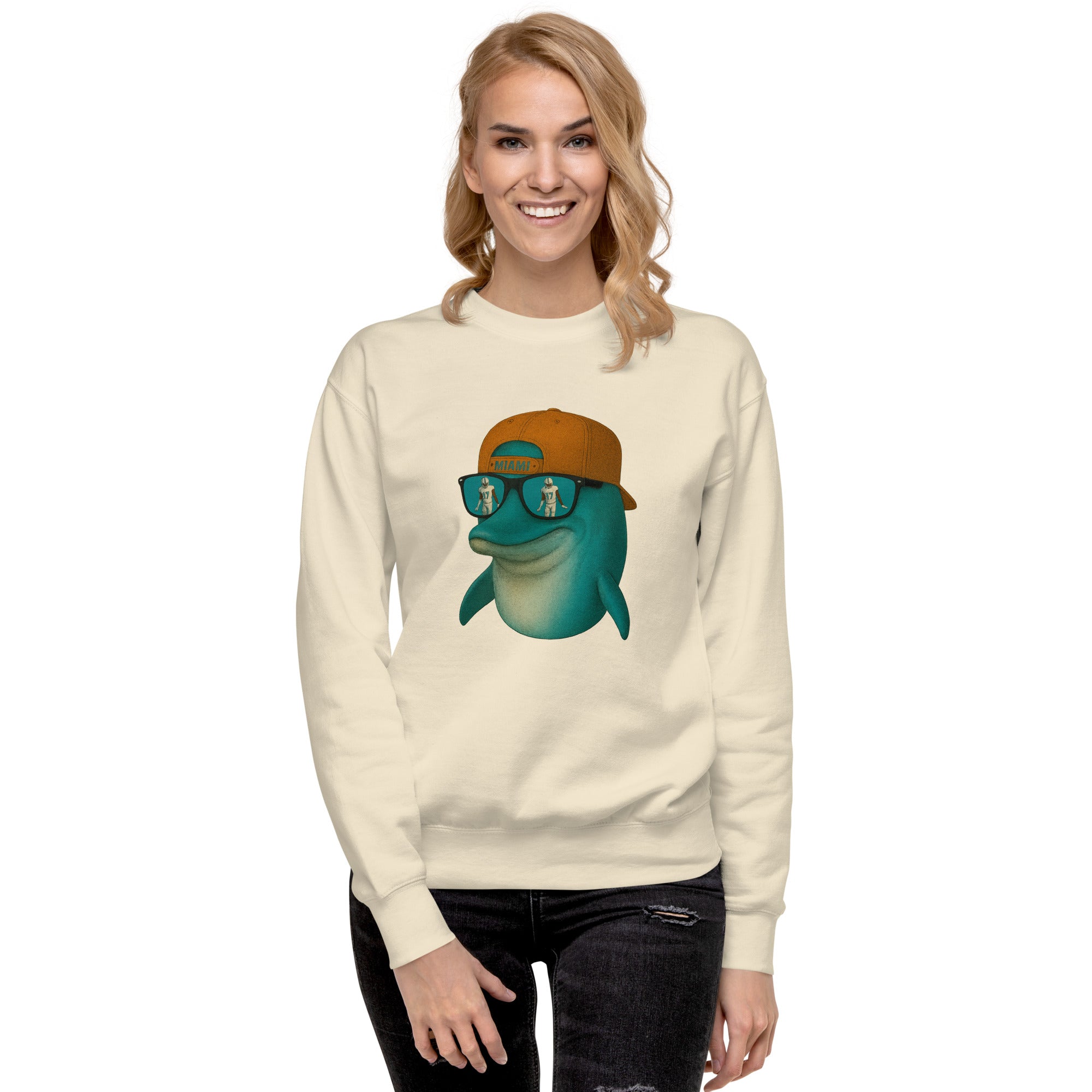 Miami Crew Neck Sweatshirt