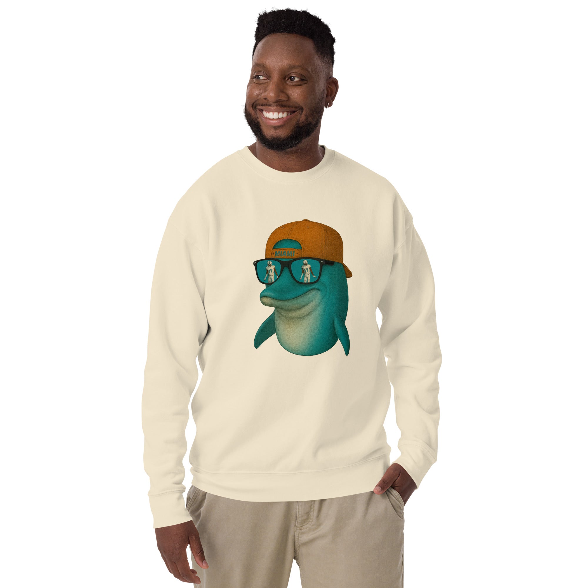 Miami Crew Neck Sweatshirt