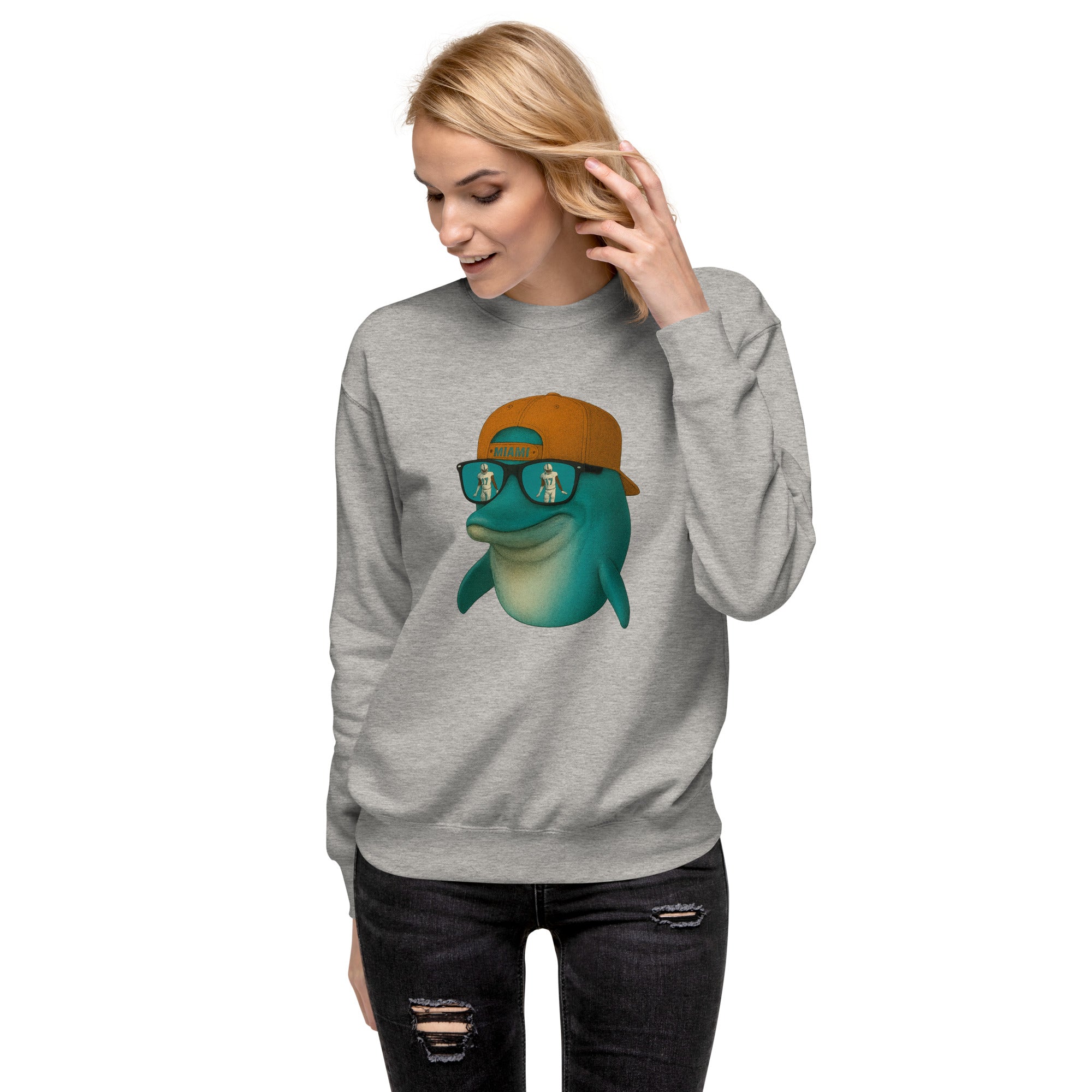 Miami Crew Neck Sweatshirt