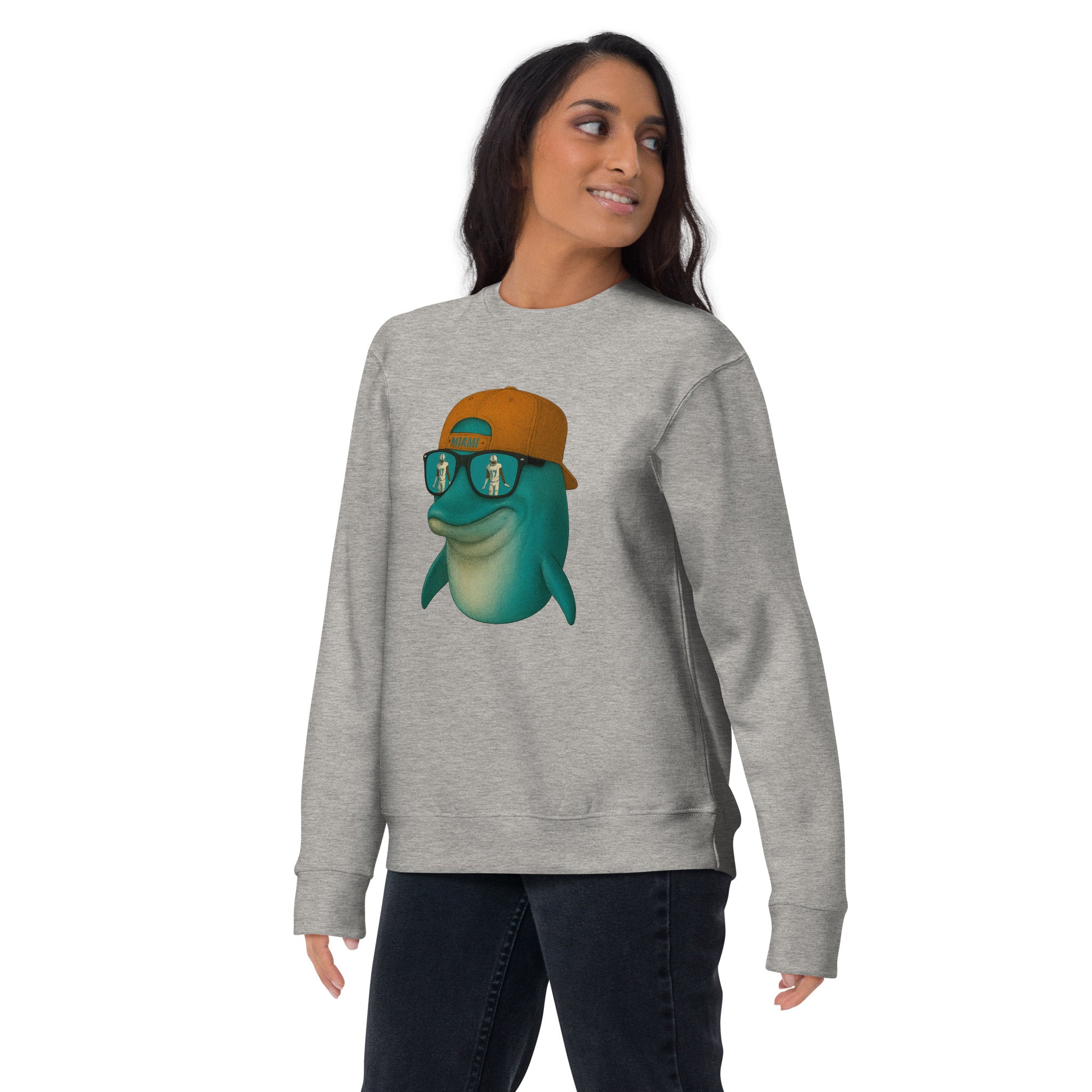 Miami Crew Neck Sweatshirt
